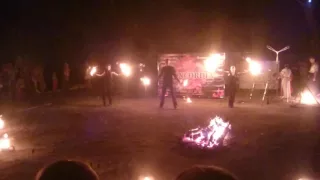 Fire-show "Concordia" на Ивана-Купала 6 июля 2016 г.