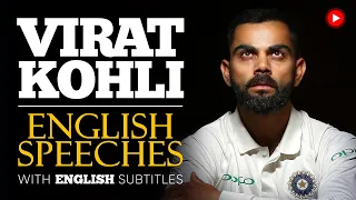 ENGLISH SPEECH | VIRAT KOHLI: Rapid-Fire Questions (English Subtitles)