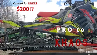 Polaris Pro to Khaos Conversion for Under $200? WHAT!!! How to do it and What to Buy!