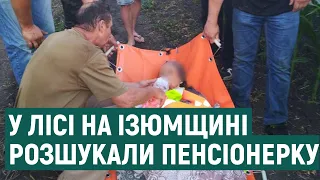 Майже три доби без води та їжі: на Харківщині розшукали пенсіонерку у лісі