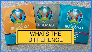 Panini Euro 2020 Sticker Collections Whats the Difference ?