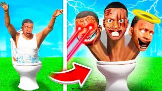 Human To SKIBIDI TOILET In GTA 5!