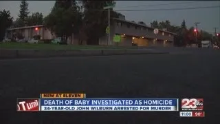 Baby death investigated as homicide