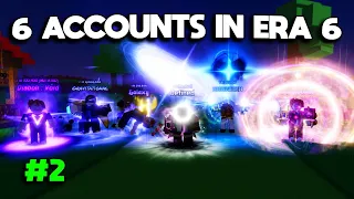 Spending 24 Hours With My 6 ACCOUNTS #2 In SOL'S RNG Era 6 Roblox!