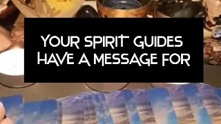 ✨️YOUR SPIRIT GUIDES HAVE A MESSAGE FOR YOU 💫TIMELESS