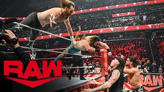 Rollins & Zayn battle “Dirty” Dom & McDonagh: Raw highlights, Nov. 13, 2023