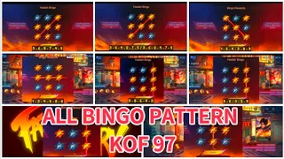 PAQUITO MASHA AND VALIR  ALL BINGO PATTERN KOF 97 2024~MLBB