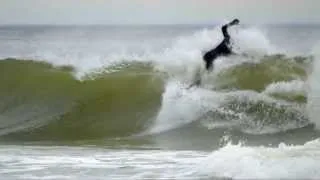 Surfing Pavilion Ave.,  April 8, 2014, Long Branch, NJ