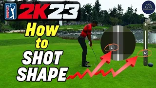 ULTIMATE Shot Shaping Beginners Guide in PGA TOUR 2K23