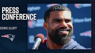 Patriots Press Conference | Running Back Ezekiel Elliott