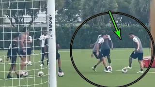 Messi Destroying His Teammates During Inter miami Training 😱 messi shows his skills😱 beckham shocked