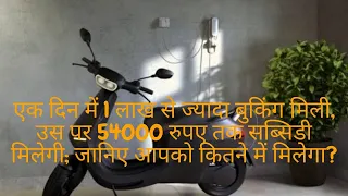 New Ola Electric Scooter Offer Price @ ₹65000 only | Ola Electric Scooter Government Subsidy | Hindi