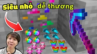 Minecraft VinhMC Bất Ngờ Sở Hữu 99.999.999 Vật Phẩm Siêu Nhỏ ?? LẠC VÀO THẾ GIỚI THU NHỎ DỄ THƯƠNG