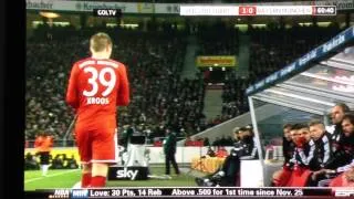 Toni Kroos angry for being subbed