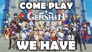 Basically Every Character in Genshin Impact (From Patch 1.0-1.6)