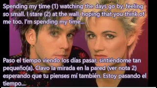 Spending my time - Roxette letra subtitulada español inglés