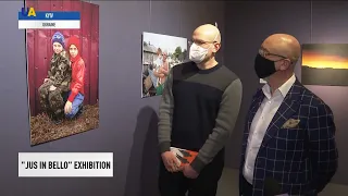 The Kyiv history museum has opened an exhibition called "Jus in Bello" or "The Law of War"