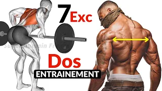 7 Exercices Pour Un Dos Large Et Puissant (Entrainement Musculation)