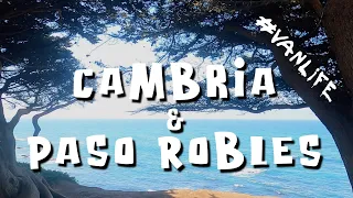 Cambria (some interesting local history)& Paso Robles, California - Mister Man #vanlife