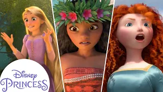 Most Iconic Lines from Disney Princess Movies | Moana, Tangled & More! | Disney Princess