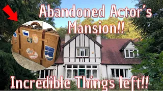 We Explorer A Famous Actor’s Abandoned Mansion!!