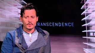 Transcendence: Johnny Depp Official Interview | ScreenSlam