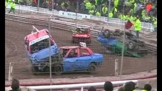 Mildenhall Good Friday 2008 - Reapers follow in - Banger Racing