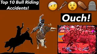 Reacting To The Top 10 Bull Riding Fatal Wrecks / Accidents‼️‼️‼️‼️