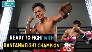 Jerwin Ancajas hit the scale, ready to challenge WBA bantamweight champion Takuma Inoue
