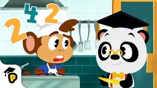 Dr. Panda's Restaurant | Basic Math | Table manners | Kids Learning Cartoon | Dr. Panda TotoTime