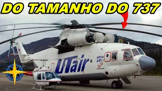 MAIORES HELICÓPTEROS DO MUNDO - DO TAMANHO DE UM BOEING 737!!