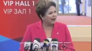 Alguém entendeu o que a Dilma disse?