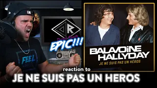 Daniel Balavoine and Johnny Hallyday Je Ne Suis Pas Un Heros (SHOCKING!)  | Dereck Reacts