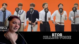 Their vocals are on another level! | BTOB Killing Voice performance reaction