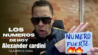 NUMERO PARA HOY | NUMEROS FUERTE | Alexander Cardini 🔥 14-04-24 codigo temprano te toka