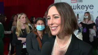 Vera Farmiga Interview 'Hawkeye' Red Carpet Premiere