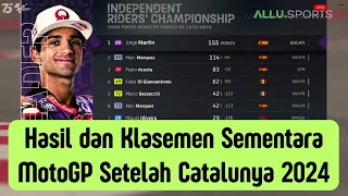 Hasil dan Klasemen Sementara MotoGP Setelah Catalunya 2024