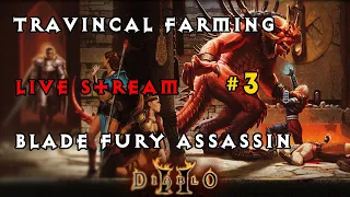Travincal Farming on Ladder Blade Fury Assassin Diablo 2 Resurrected #3