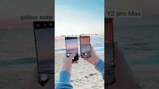 Galaxy note 20 Ultra vs iPhone 12 pro max ✨✨🔥😂😂