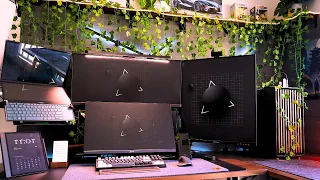 The ULTIMATE Dream Productivity and Gaming Desk Setup 2024