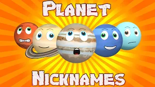 Planet Names for Kids | Planet Nicknames | Solar System Kids