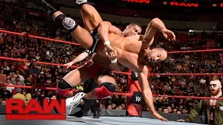 Jason Jordan vs. Cesaro: Raw, Jan. 1, 2018