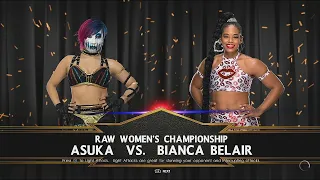 WWE 2K22 -  WrestleMania 39 - Bianca Belair (c) vs. Asuka