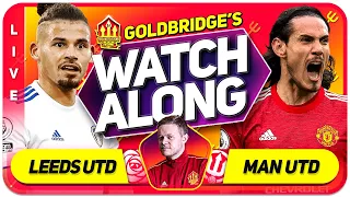 LEEDS UNITED VS MANCHESTER UNITED With Mark GOLDBRIDGE LIVE