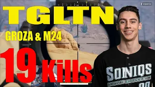 tgltn 19 kills groza  & m24 pubg solo highlights