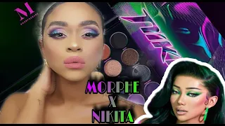 Morphe X Nikita Artistry Palette | Cotton Candy Eyeshadow Tutorial