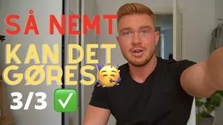 FÅ STYR PÅ DIN KOST PÅ UNDER 2 MINUTTER! HURTIG FITNESS GUIDE!