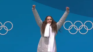 Alina Zagitova Olymp 2018 GOLD Medal Ceremony