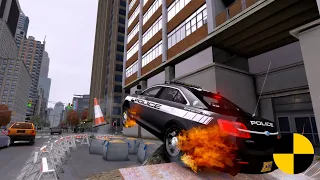 GTA 4 CRASH TESTING REAL CAR 158