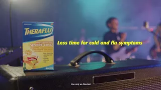 Bring Down the House with Theraflu Multi-Symptom Severe Cold Hot Liquid Powder